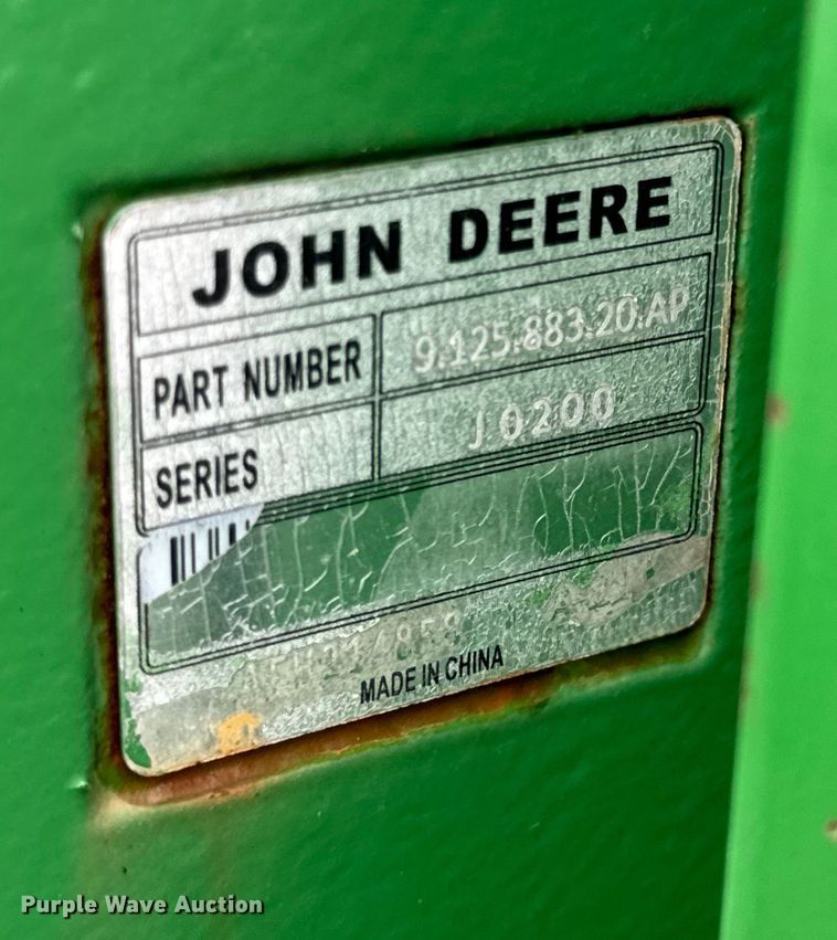 image for item DO2385 John Deere R15 batwing rotary mower