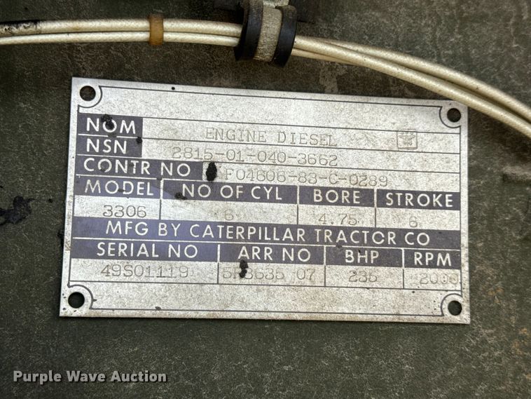 image for item DO2394 Stevens MFG CO 353M64 generator