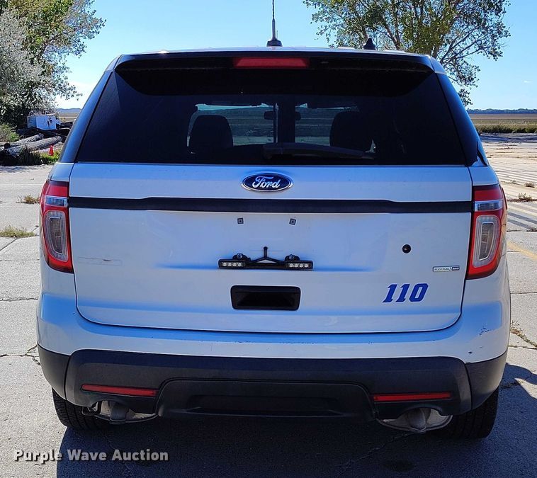 image for item DP5028 2013 Ford Explorer Police Interceptor SUV