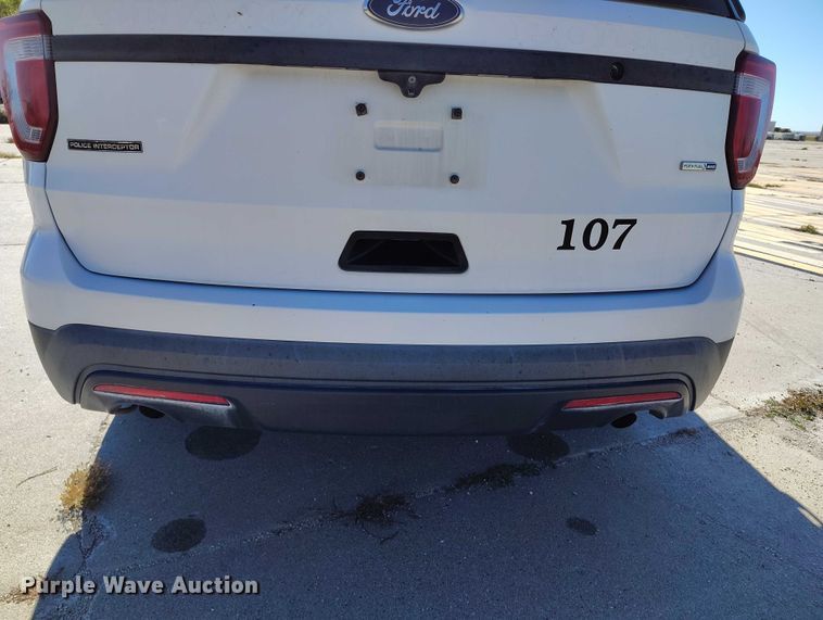 image for item DP5030 2016 Ford Explorer Police Interceptor SUV