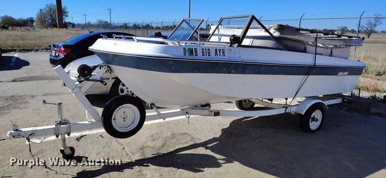 image for item DP5040 1977 Glastex Co Sea Star boat