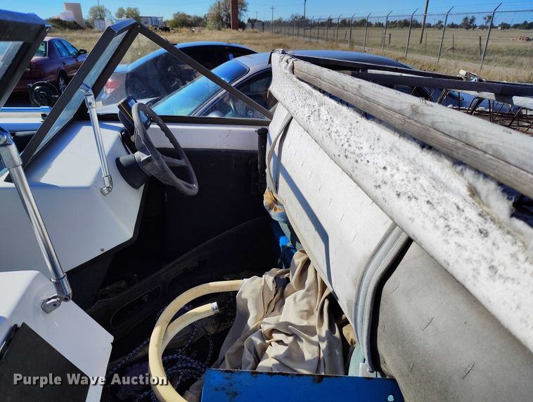 image for item DP5040 1977 Glastex Co Sea Star boat