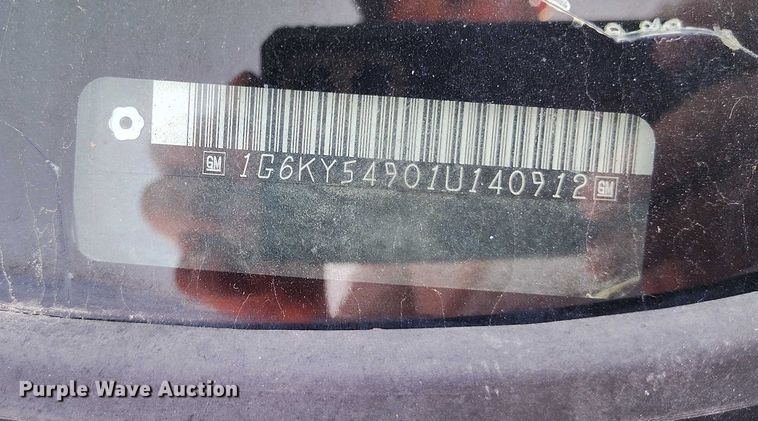 image for item DP5041 2001 Cadillac Seville 