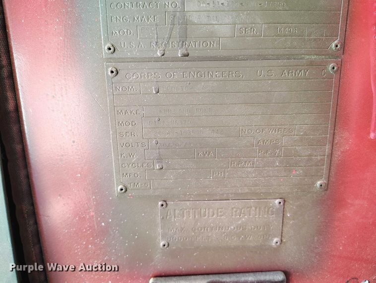 image for item DP5045 Pacific Mercury Electronics Inc PM 59-010-1 generator