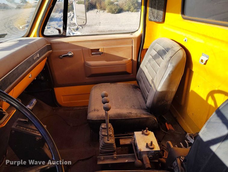 image for item DP5049 1988 GMC C7500 dump truck