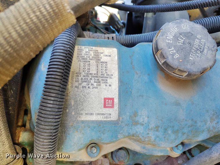 image for item DP5049 1988 GMC C7500 dump truck