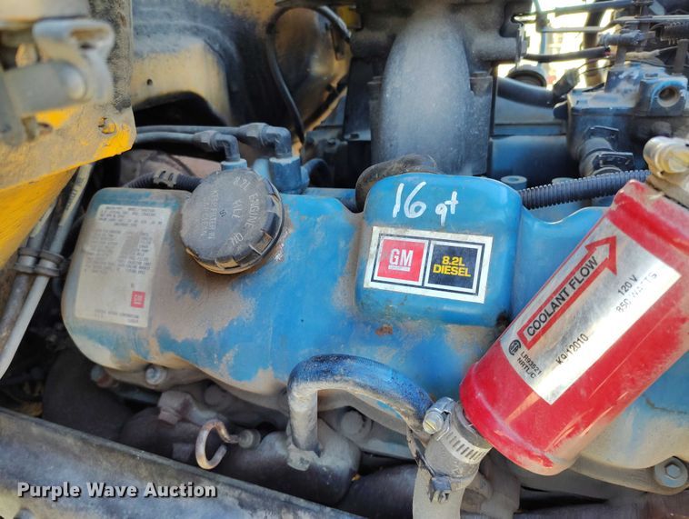 image for item DP5049 1988 GMC C7500 dump truck