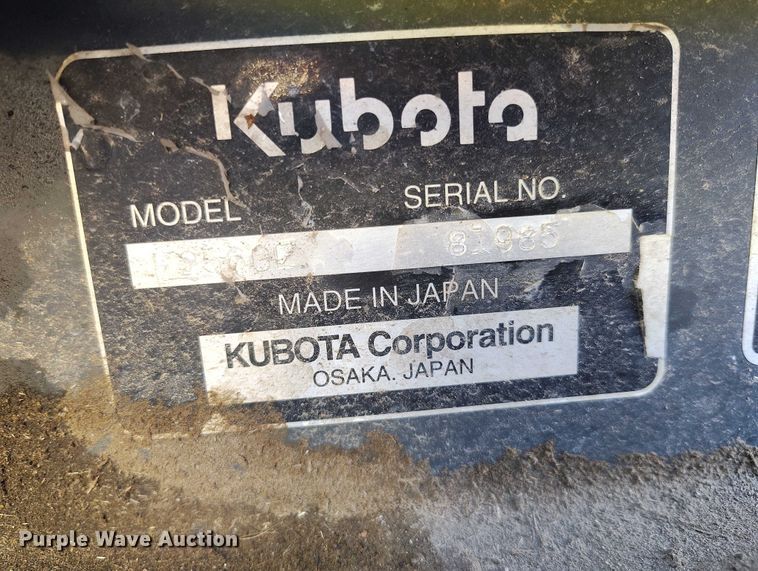 image for item DP5053 Kubota F2560 lawn mower