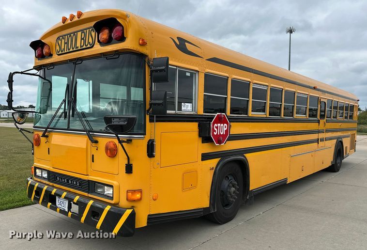 image for item DP8845 1999 Blue Bird All American school bus