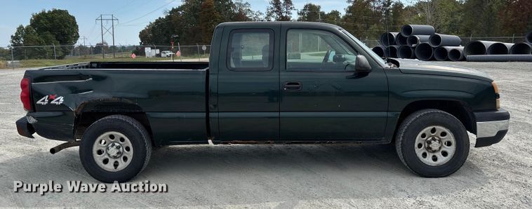 image for item DU1366 2006 Chevrolet Silverado 1500 Ext. Cab pickup truck