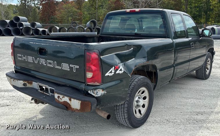image for item DU1366 2006 Chevrolet Silverado 1500 Ext. Cab pickup truck