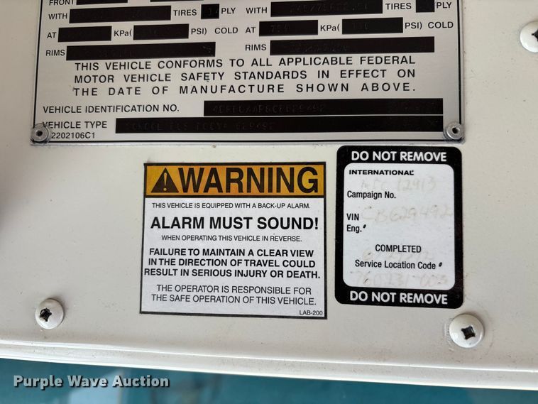 image for item DU1432 2012 IC PB105 school bus