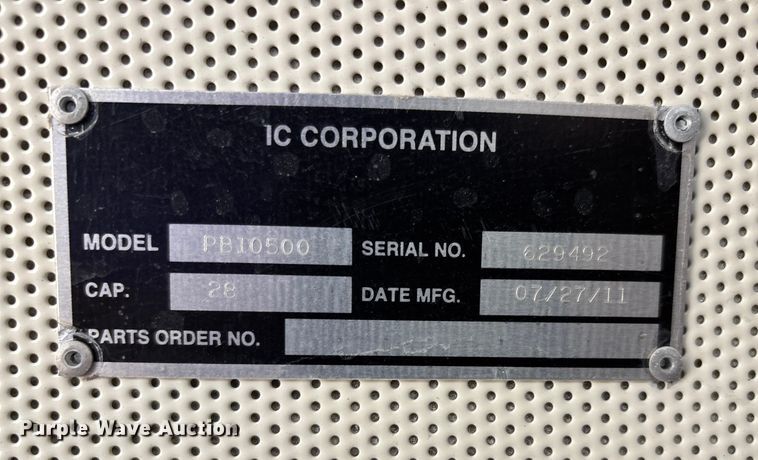 image for item DU1432 2012 IC PB105 school bus