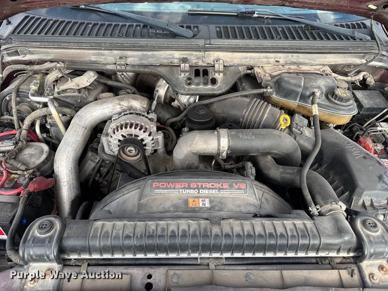 image for item DU3521 2006 Ford F350 Super Duty SuperCab utility bed pickup truck