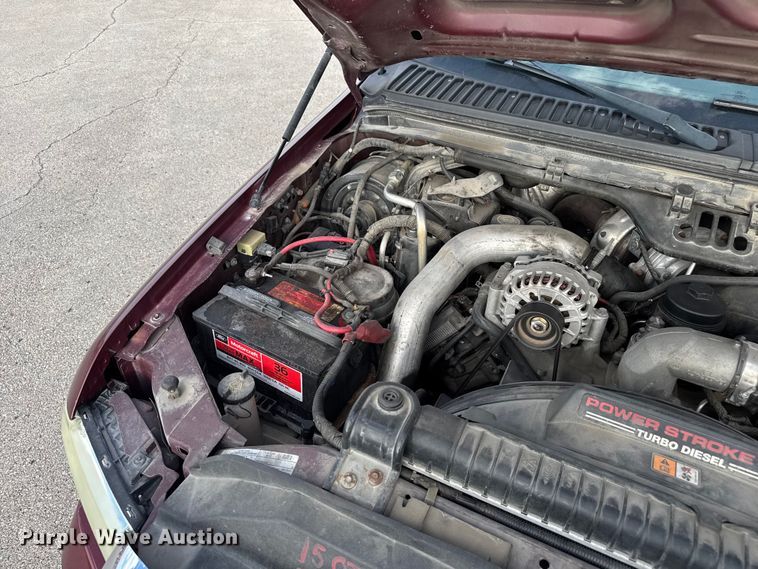 image for item DU3521 2006 Ford F350 Super Duty SuperCab utility bed pickup truck