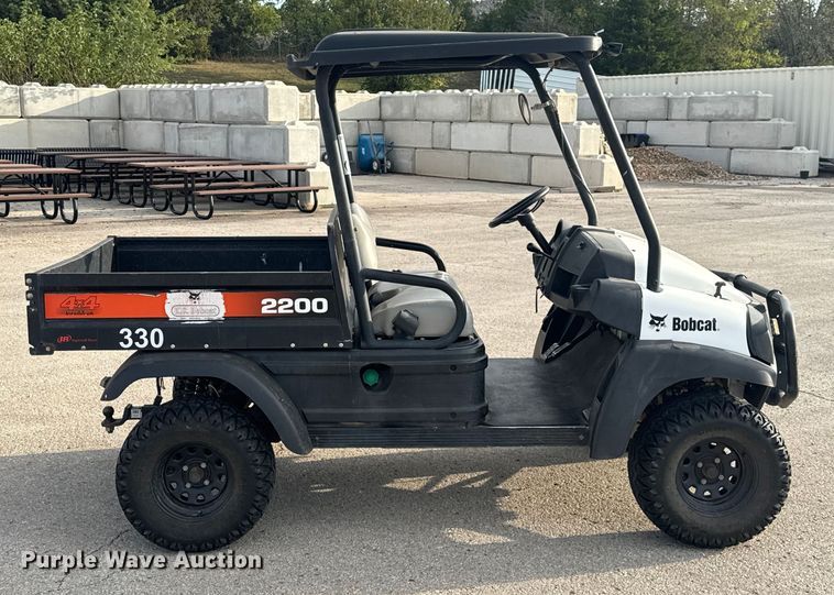 image for item DU3522 2008 Bobcat 2200 utility vehicle