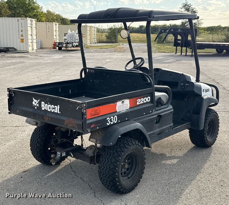 image for item DU3522 2008 Bobcat 2200 utility vehicle