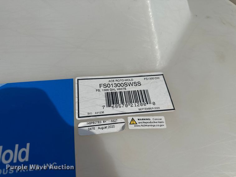 image for item DU3524 Ace Roto-Mold water tank