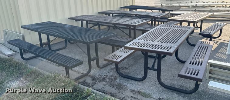 image for item DU3531 (6) picnic tables