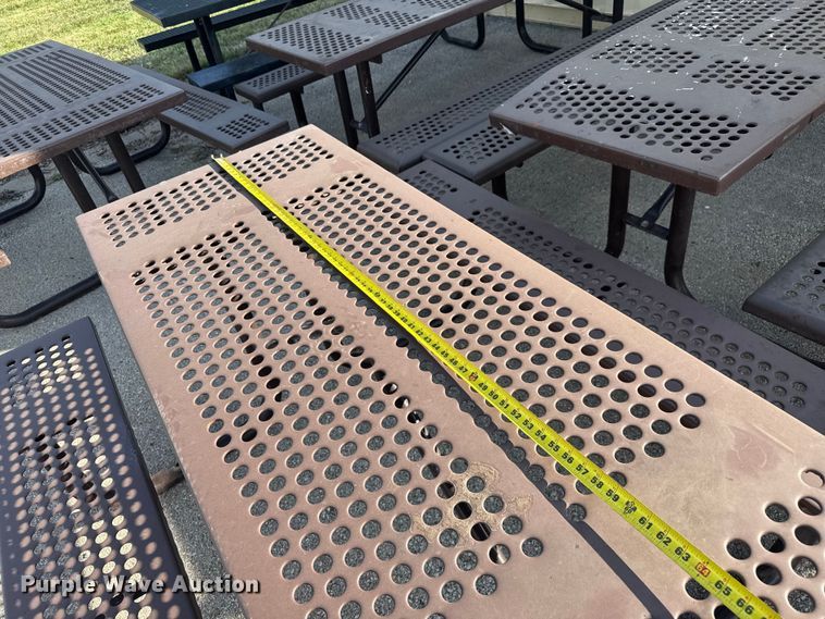 image for item DU3531 (6) picnic tables