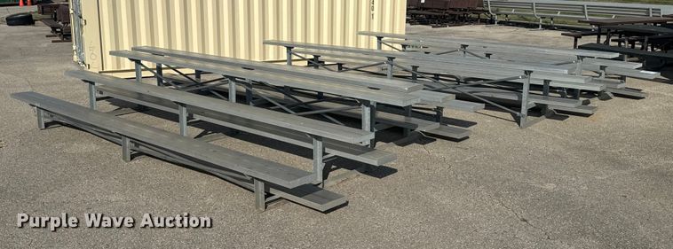 image for item DU3532 (4) bleacher sets