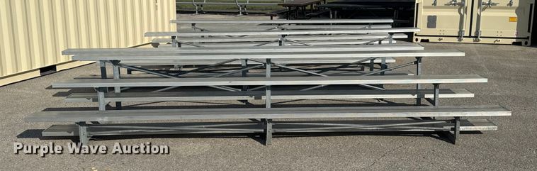 image for item DU3532 (4) bleacher sets