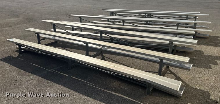 image for item DU3532 (4) bleacher sets