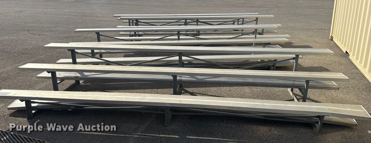 image for item DU3532 (4) bleacher sets