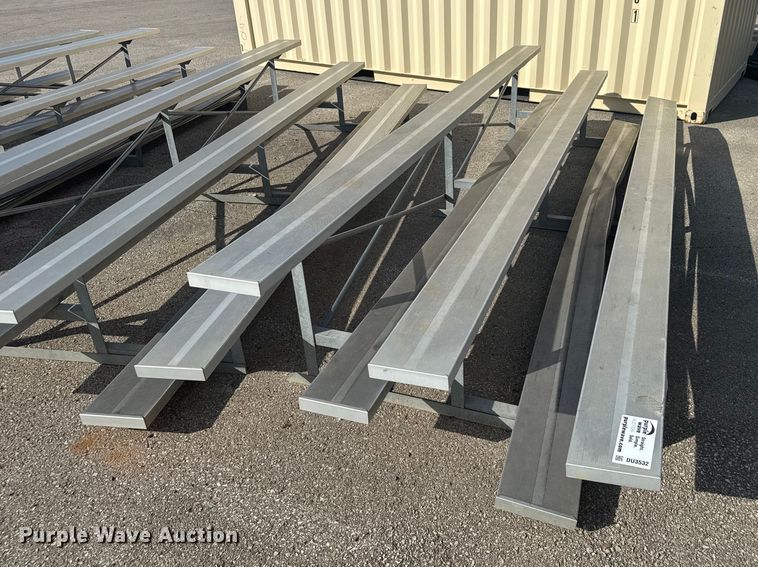 image for item DU3532 (4) bleacher sets