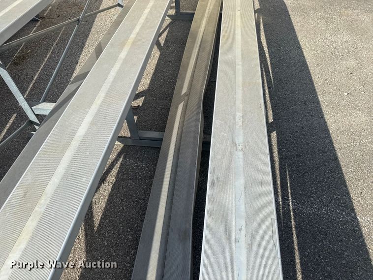 image for item DU3532 (4) bleacher sets