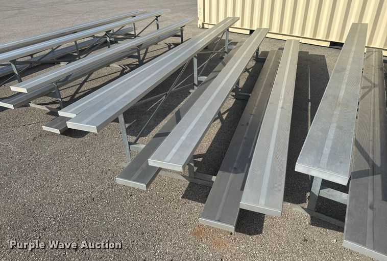image for item DU3532 (4) bleacher sets