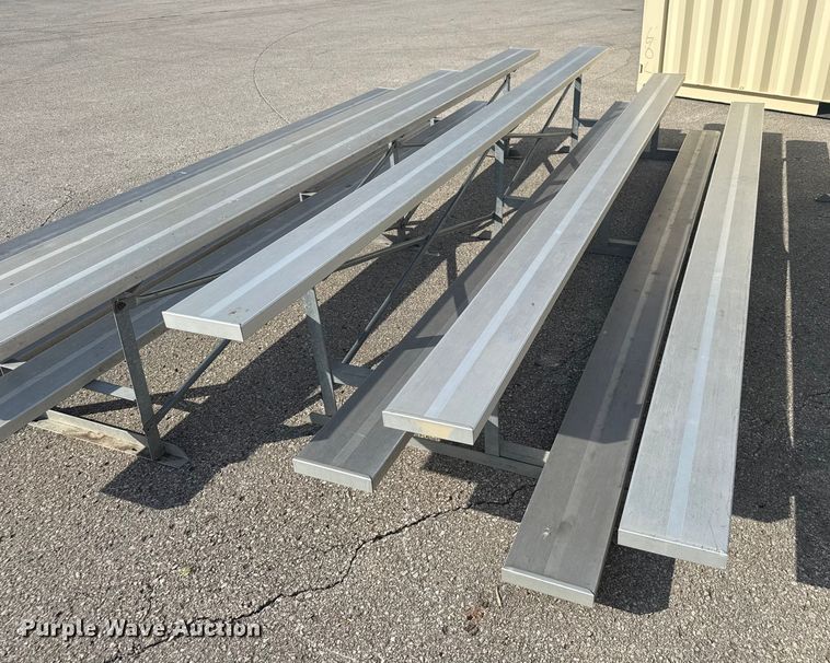 image for item DU3532 (4) bleacher sets