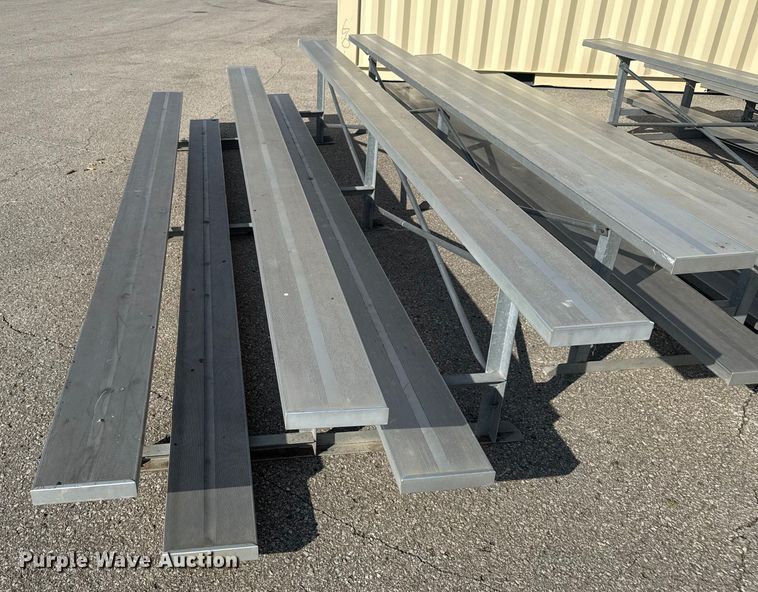 image for item DU3532 (4) bleacher sets
