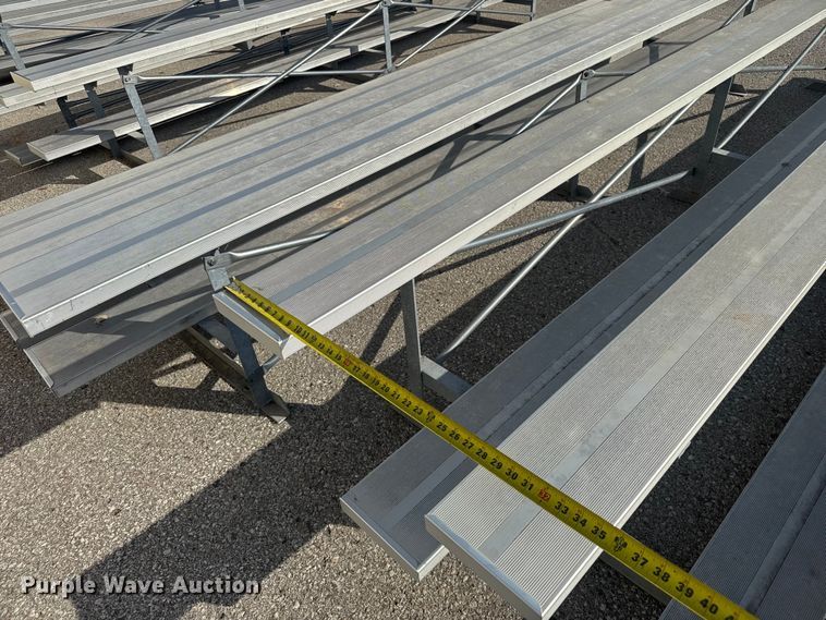 image for item DU3532 (4) bleacher sets