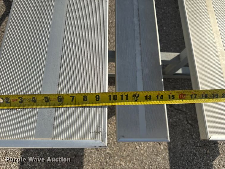 image for item DU3532 (4) bleacher sets