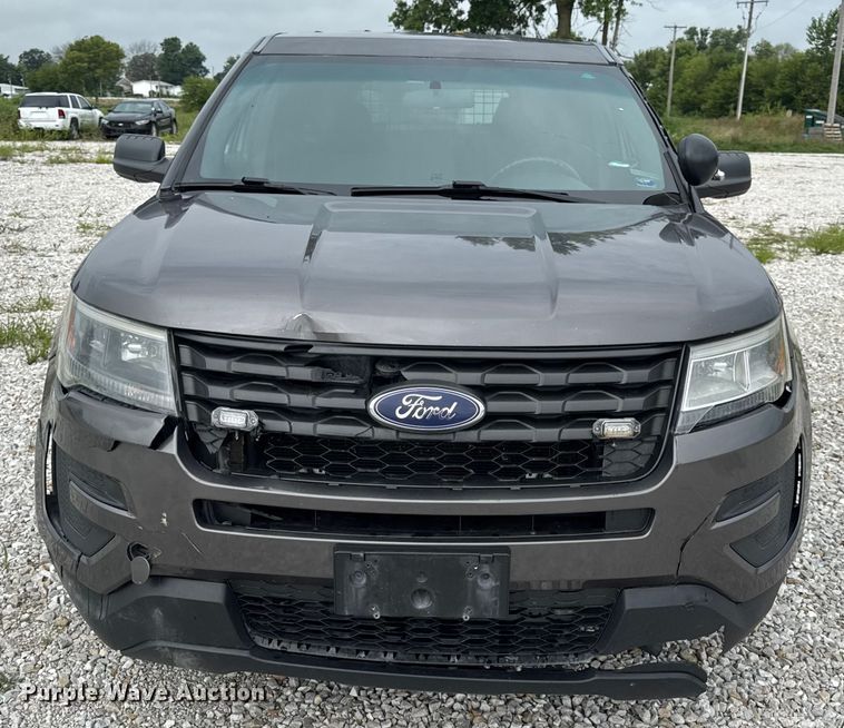 image for item DW3463 2017 Ford Explorer Police Interceptor SUV