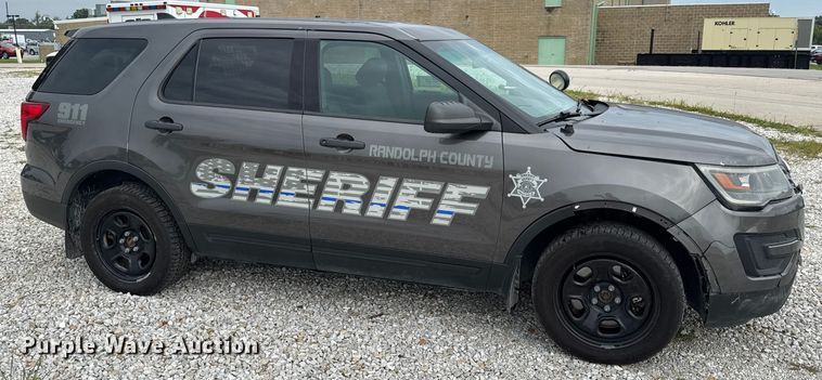image for item DW3463 2017 Ford Explorer Police Interceptor SUV