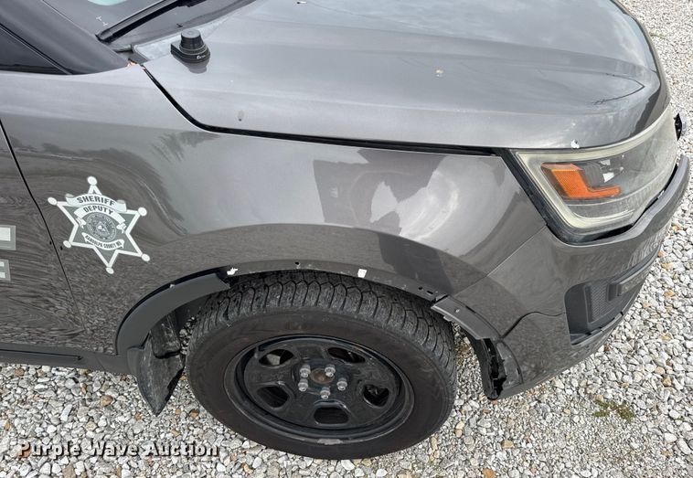 image for item DW3463 2017 Ford Explorer Police Interceptor SUV