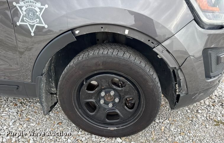 image for item DW3463 2017 Ford Explorer Police Interceptor SUV