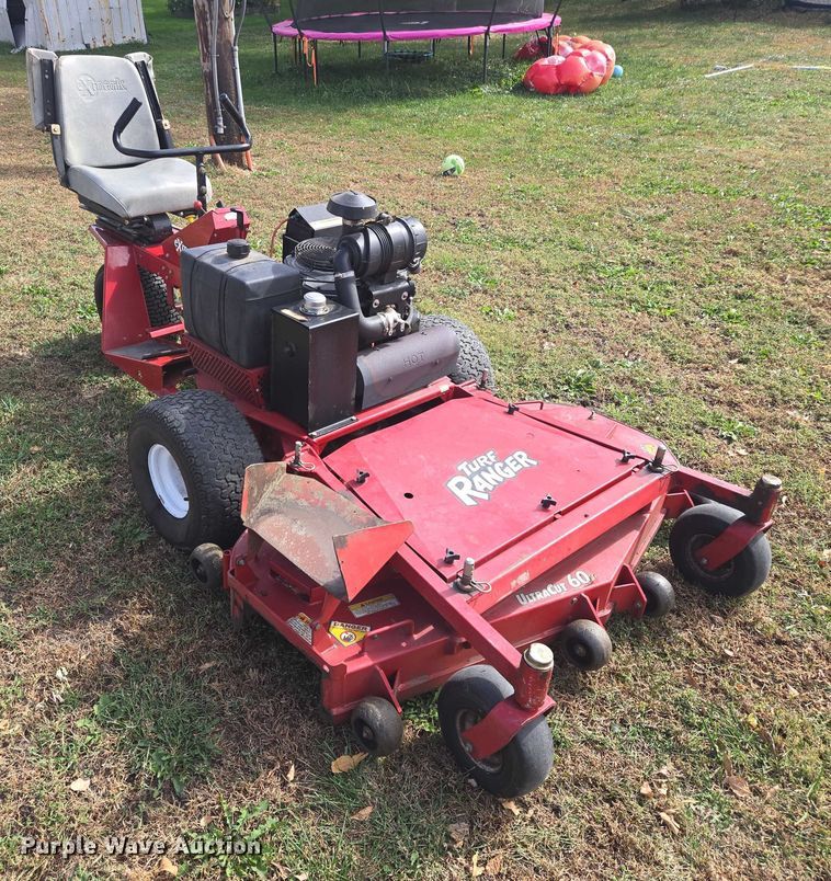 image for item DY1381 2003 EXmark Turf Ranger ZTR lawn mower