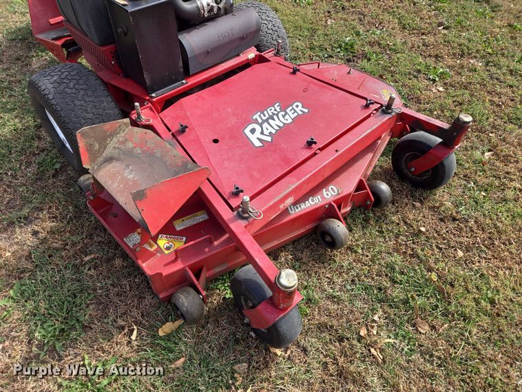 image for item DY1381 2003 EXmark Turf Ranger ZTR lawn mower