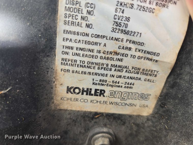 image for item DY1381 2003 EXmark Turf Ranger ZTR lawn mower