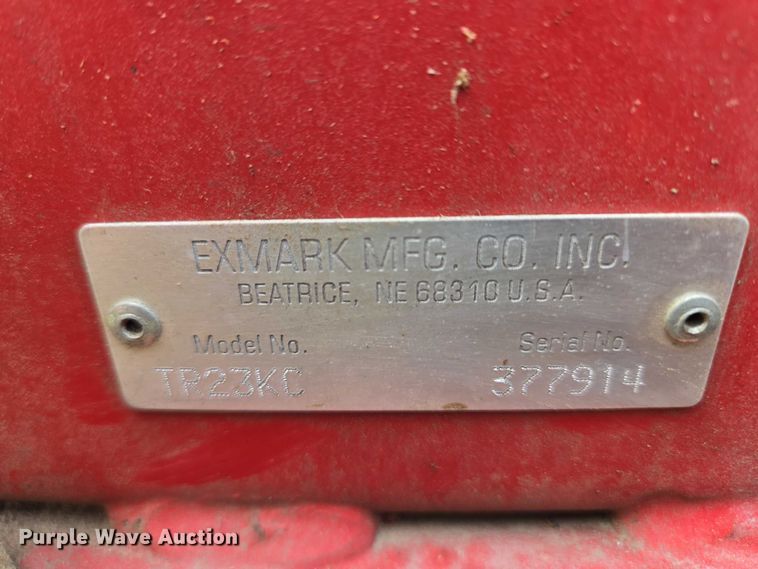 image for item DY1381 2003 EXmark Turf Ranger ZTR lawn mower