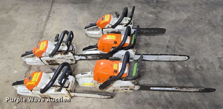 image for item DY1385 (5) Stihl chainsaws