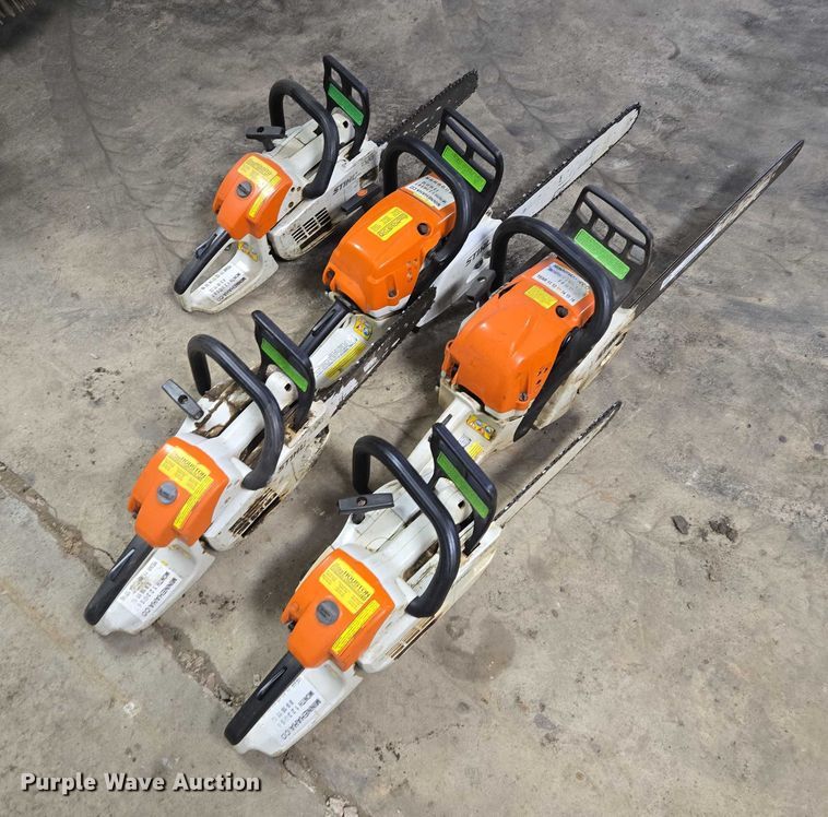 image for item DY1385 (5) Stihl chainsaws