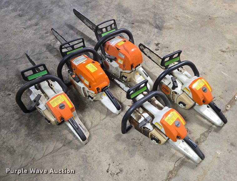image for item DY1385 (5) Stihl chainsaws