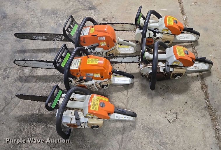 image for item DY1385 (5) Stihl chainsaws
