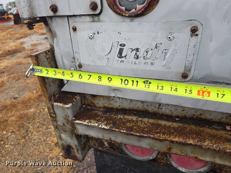 image for item DY1400 1973 Gindy dry van trailer