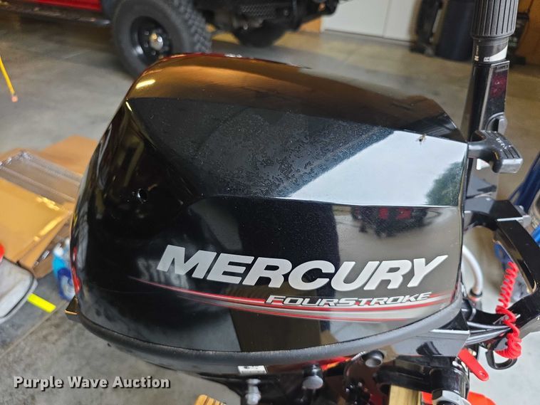 image for item DZ6421 2018 Mercury Fourstroke  boat engine