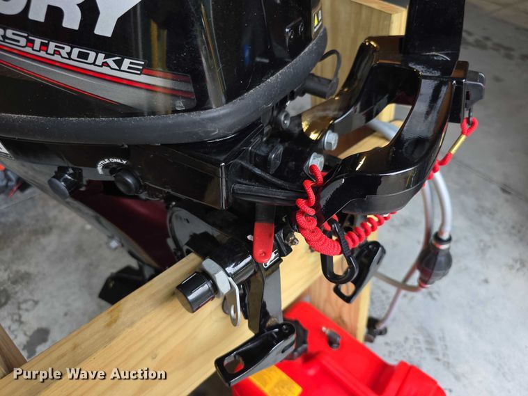 image for item DZ6421 2018 Mercury Fourstroke  boat engine